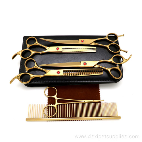 Dog Hair Cutting Tools Pet Grooming Scissors Set